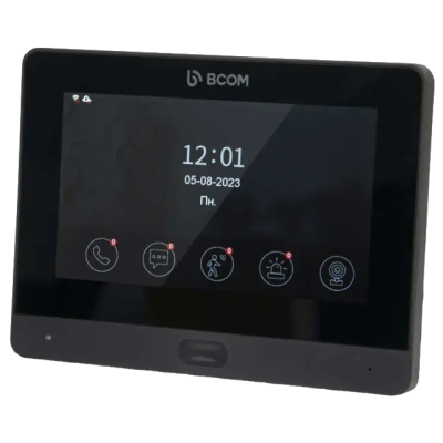 Видеодомофон BCOM BD-760FHD/T Black