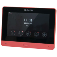 Видеодомофон BCOM BD-760FHD/T Red
