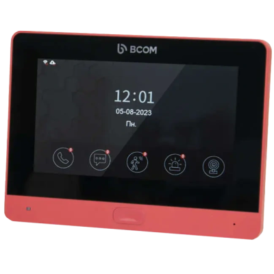 Видеодомофон BCOM BD-760FHD/T Red