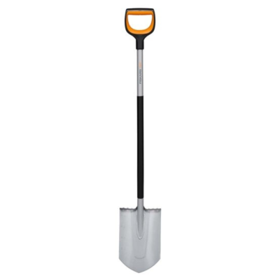 Лопата штыковая скругленная Fiskars Xact™ (1066729)