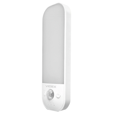 Светильник LED аккумуляторный с датчиком движения VIDEX VL-NL014W-S