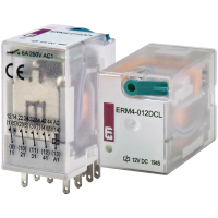 Электромеханическое реле ЕТІ ERM4-012DCL 4p