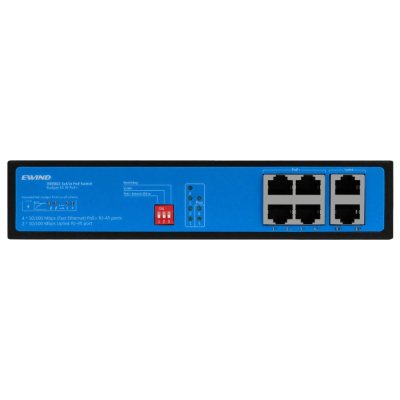Коммутатор 6 портов неуправляемый Ewind EW-S1906CF-AP POE