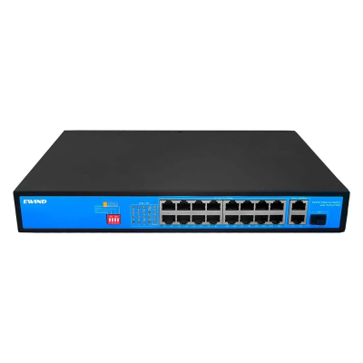 Коммутатор 19 портов неуправляемый Ewind EW-S1919CF-AP PoE