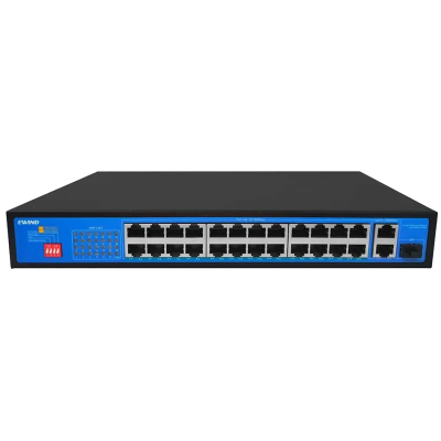Коммутатор 27 портов неуправляемый Ewind EW-S1927CF-AP PoE