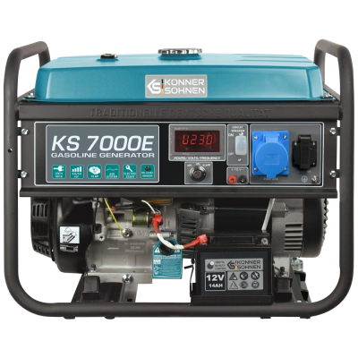 Генератор бензиновый Konner&Sohnen KS 7000E 5.5кВт 230В электростартер