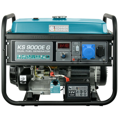 Генератор газо-бензиновый Konner&Sohnen KS 9000E G 6.5кВт 230В электростартер