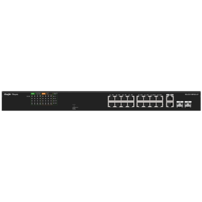 Коммутатор 18 портов неуправляемый Ruijie Reyee RG-ES118FGS-LP PoE