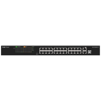 Коммутатор 26 портов неуправляемый Ruijie Reyee RG-ES126FGS-LP PoE