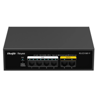 Коммутатор 6 портов неуправляемый Ruijie Reyee RG-ES106F-P PoE