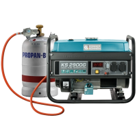 Генератор газо-бензиновый 230В 2.9кВт ручной запуск Konner&Sohnen KS 2900G