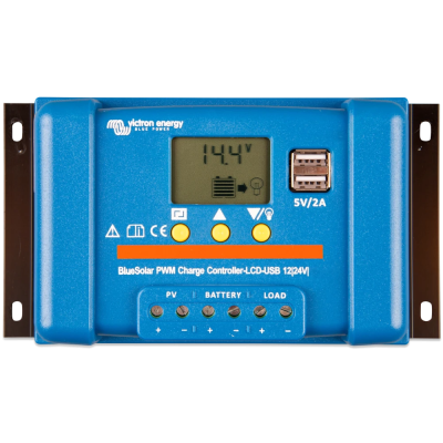 Контроллер заряда Victron Energy BlueSolar PWM-LCD&USB 12/24V-30A (30A, 12/24В)
