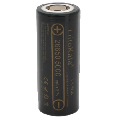 Аккумулятор LiitoKala 26650 Li-Ion Lii-50A 5000mah