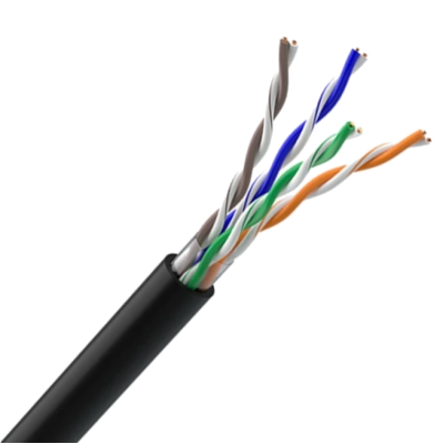 Кабель (UTP медь уличный) 500м OK-Net КПП-ВП (100) 4*2*0,51 (U/UTP-cat.5Е)
