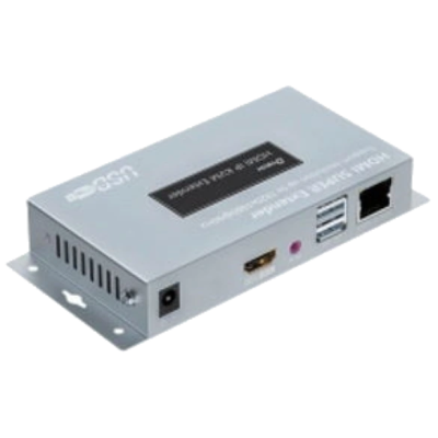 Передатчик HDMI удлинитель по Ethernet и USB Dtech HDMI/USB-Ethernet extender RX