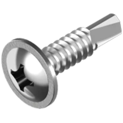 Винт (1000 шт. в уп) TEX-M 9TL 4,2х19 цб пкр бурт PH t-max=2,5 мм