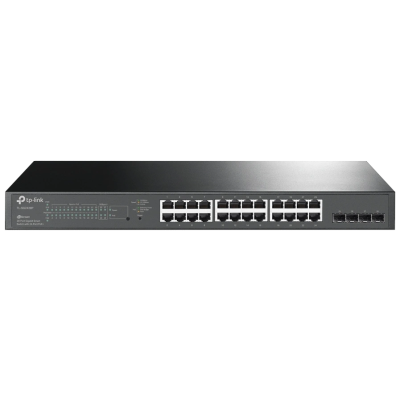 Коммутатор 24 порта управляемый TP-LINK TL-SG2428P PoE+ 1000М