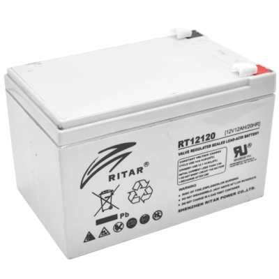 Аккумуляторная батарея AGM RITAR RT12120B 12V 12Ah