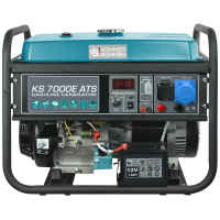 Генератор бензиновый 230В 5.5 кВт АВР электростартер Konner&Sohnen KS 7000E ATS