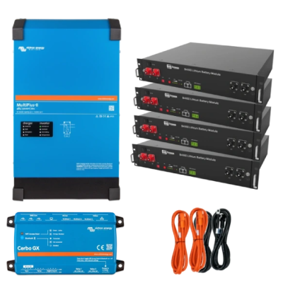Система бесперебойного питания однофазная VictronEnergy MultiPlus-II + Dyness 4 кВт 9.6 кВт•ч