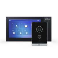 Комплект (черный домофон) Dahua Standart DHI-VTO2211G-WP-S2 + DHI-VTH2421FB-P