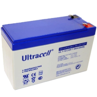 Свинцово-кислотная аккумуляторная батарея Ultracell UL7-12 7A•ч 12В