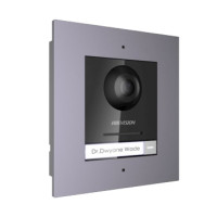 Комплект модуля вызывной IP панели + врезная рамка DS-KD8003-IME1/Flush