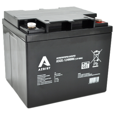 Аккумуляторная батарея AZBIST Super GEL ASGEL-12400M6 12V 40Ah