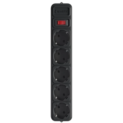 Сетевой фильтр для ИБП (UPS) 1.8 м кабель 5 розеток Gembird SPG5-X-6B