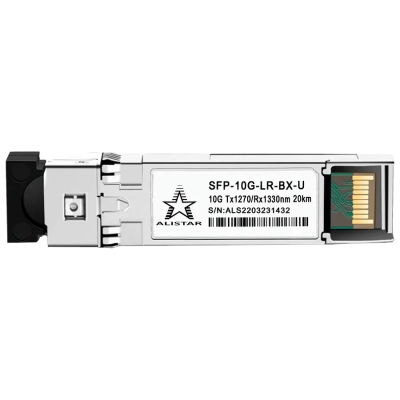 Модуль ALISTAR SFP-10G-LR-BX-U SFP+ 10G BASE-BX 1SM WDM LC 20KM TX1270/RX1330nm DOM