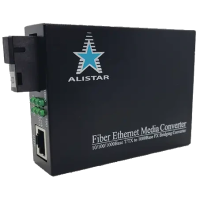 Медиаконвертор ALISTAR X3G 1G 10/100/1000BASE-T RJ-45 - 1000BASE-LX 1SM WDM SC 20KM TX1310/RX1550nm