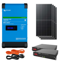 Система автономного питания однофазная VictronEnergy + Dyness 2.4кВт 4.8кВт•ч СП 2,3кВт на солнечных батареях