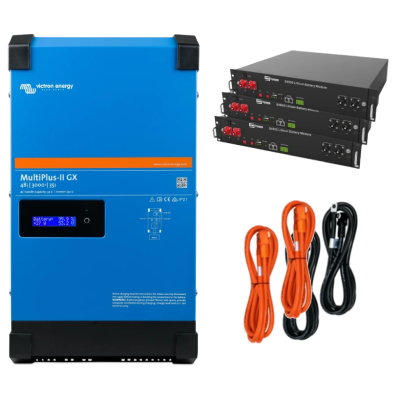 Система автономного питания однофазная Victron Energy MultiPlus-II + Dyness 2.4кВт 7.2кВт•год