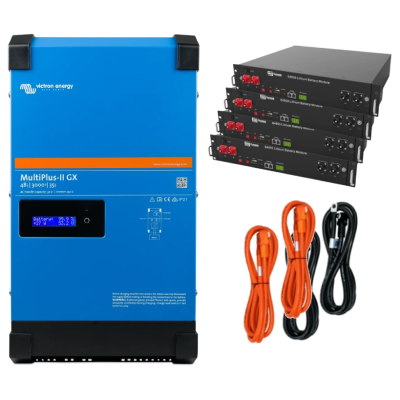 Система автономного питания однофазная Victron Energy MultiPlus-II + Dyness 2.4кВт 9.6кВт•год