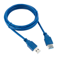 Удлинитель USB 3.0 AM/AF 1.5m Blue Q200