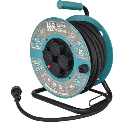 Удлинитель сетевой Konner&Sohnen KSCR-25M KS 2E
