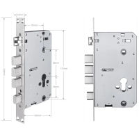 Врезная часть SEVEN LOCK 7068