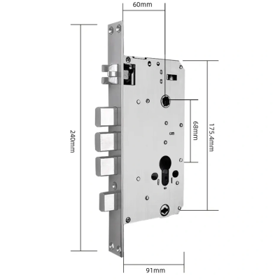 Врезная часть SEVEN LOCK 6068