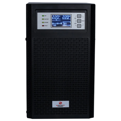 Источник бесперебойного питания Kraft KRF-T3000VA/2400W(LCD) Pro Online
