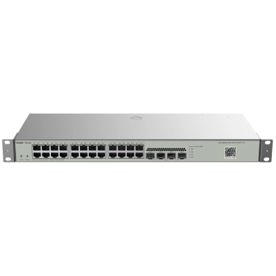 Коммутатор 24 порта управляемый Ruijie Reyee RG-NBS3100-24GT4SFP-V2 L2