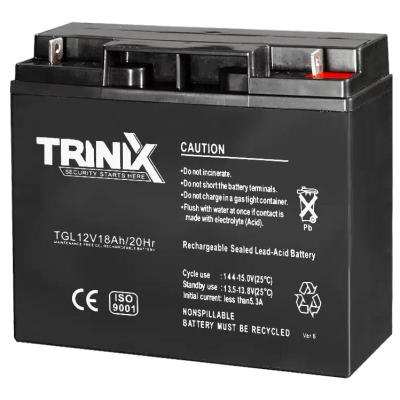 Аккумуляторная батарея TRINIX GEL 12V 18Ah