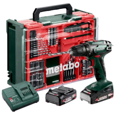 Аккумуляторный шуруповерт Metabo BS 18 Mobile Workshop (602207710)