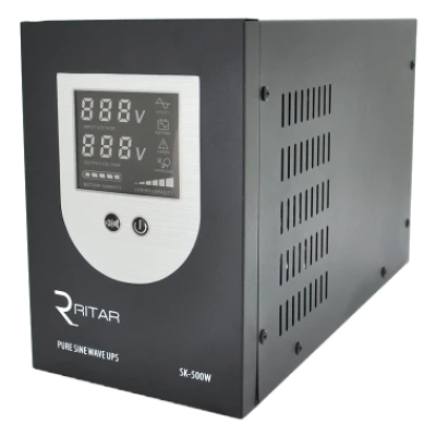 ИБП с правильной синусоидой Ritar SK-800VA (500W)