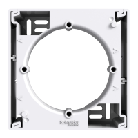 Коробка для наружного монтажа 1-постовая белая Schneider Electric Asfora EPH6100121