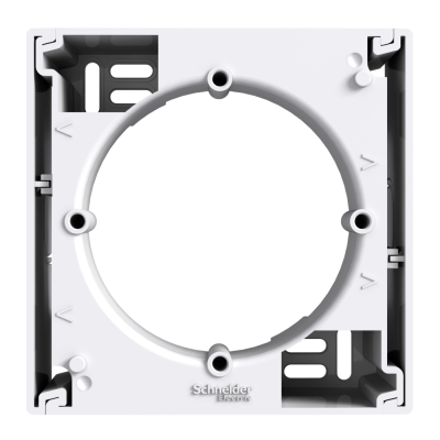 Коробка для наружного монтажа 1-постовая белая Schneider Electric Asfora EPH6100121