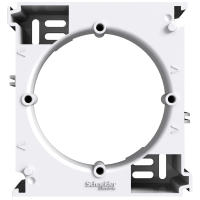 Коробка для зовнішнього монтажу 1-постова біла Schneider Electric Asfora EPH6100121