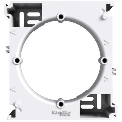 Коробка для зовнішнього монтажу 1-постова біла Schneider Electric Asfora EPH6100121