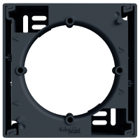 Коробка для зовнішнього монтажу 1-постова антрацит