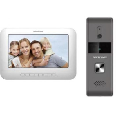 Комплект домофон + вызывная панель Hikvision DS-KIS203