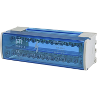 Блок распределительный 2p, L+PE/N, 125A (15 выходов) ЕТІ EDB-215